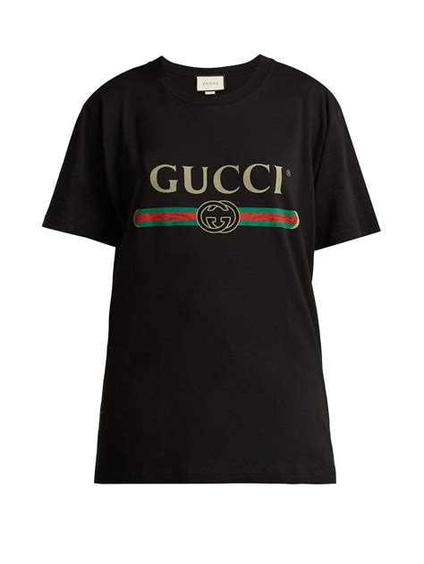 black gucci shirt fake.